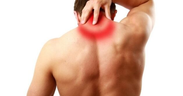 neck pain due to growths on the vertebrae
